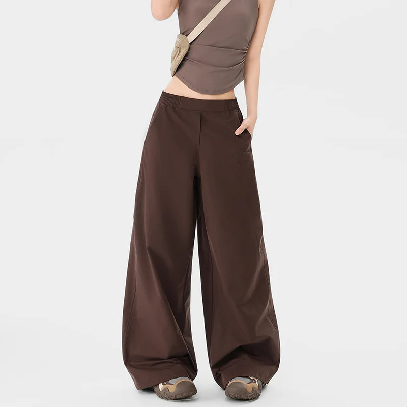 CHRLCK Women's Lightweight Cargo Pants Quick Drying Hiking Pants Breathable Fishing Camping Cycling Trekking Trousers Summer